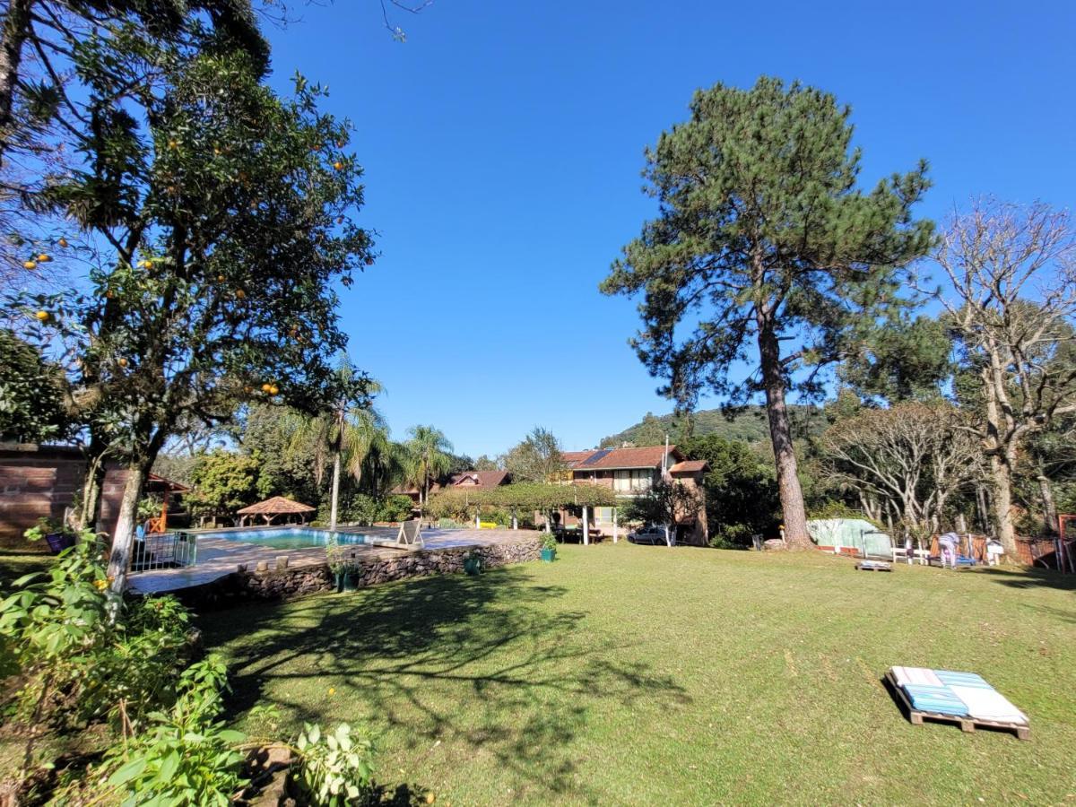 Pousada da Chacara Nova Petropolis Bagian luar foto